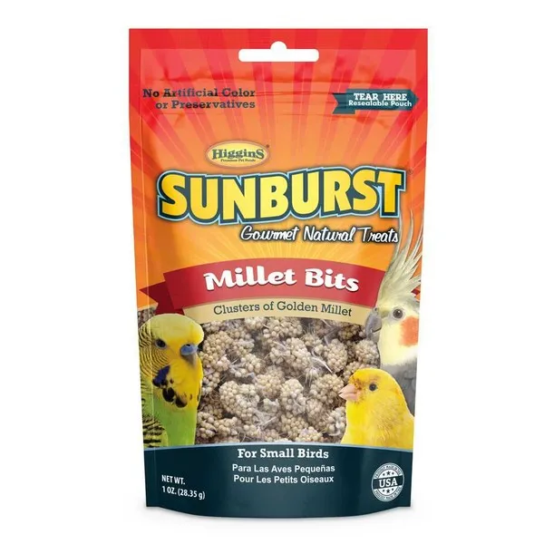 1 oz. Higgins Sunburst Gourmet Millet Bits - Health/First Aid